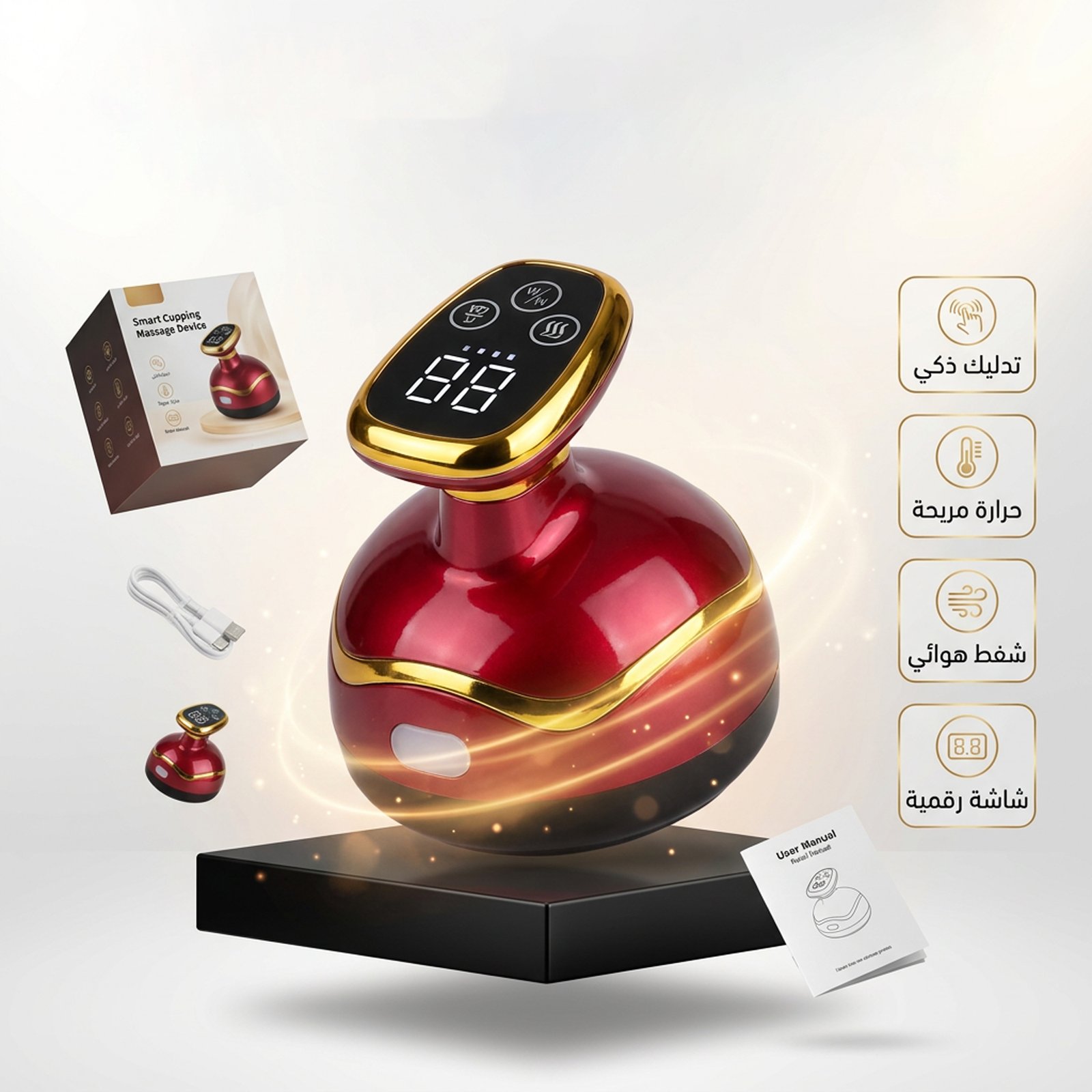 جهاز الحجامة اللاسلكي المحمول الحديث